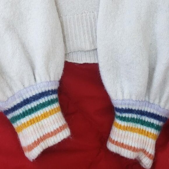 Madewell Sweater in cream - super soft and boxy - Picture 6 of 7